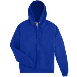 Hanes Men's EcoSmart Fleece Full-Zip Hoodie - Deep Royal