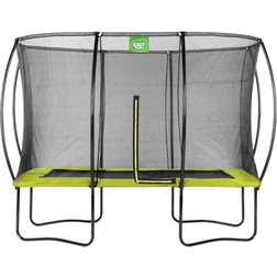 Exit Toys Silhouette Trampoline 214x305cm + Safety Net Green