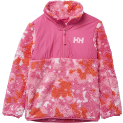 Helly Hansen Kid's Champ 1/2 Zip Midlayer - Dragon Fruit Splash Camo (40482-181)