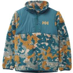 Helly Hansen Kid's Champ 1/2 Zip Midlayer - Dark Creek Splash Camo (40482-453)