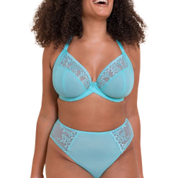 Curvy Kate Centre Stage Full Plunge Bra - Turquoise Blue