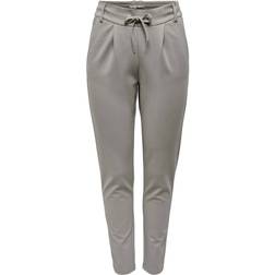 Only Poptrash Regular Fit Trousers - Grey/Light Grey Melange