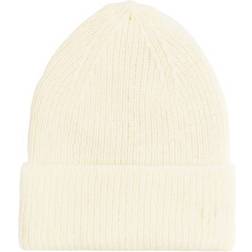 Sätila Molly Fluffy High Beanie with Fold Up - Off White