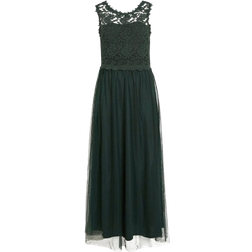 Vila Vilynnea Lace Maxi Dress - Scarab