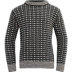 Devold Original Islender Wool Sweater - Anthracite/Offwhite