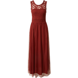 Vila Vilynnea Lace Maxi Dress - Red