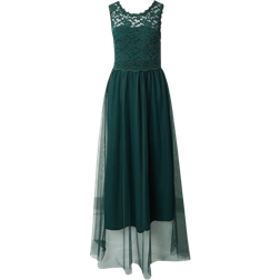 Vila Vilynnea Lace Maxi Dress - Dark Green