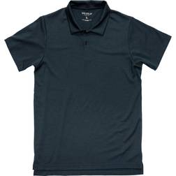Devold Premium Polo Merinotröja Herr - Blå