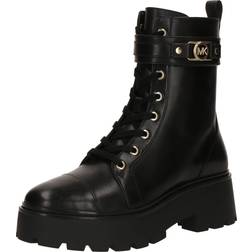 Michael Kors Bottines En Cuir - Noir