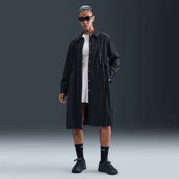 Nike PerfectStretch Dri-FIT Oversized Trench Coat - Black