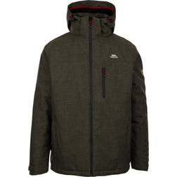 Trespass Padded Waterproof Jacket Fyfinn - Dark Vine Marl