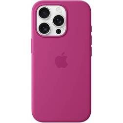 Apple Silicone Case with MagSafe for iPhone 16 Pro Fuchsia