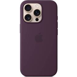 Apple Silicone Case with MagSafe for iPhone 16 Pro Plum