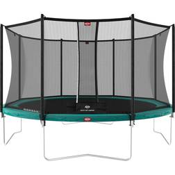 BERG Favorit 430cm + Safety Net Comfort Green