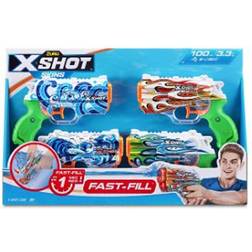 Zuru X-Shot Nano Fast Fill Water Blaster 4 Pack