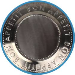Talking Tables Bon Appetit Stainless Steel Picnic 25 cm Plate Sets