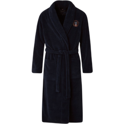 Lexington Lesley Fleece Robe - Dark Blue