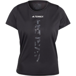 adidas Terrex Agravic Trail Running Tee - Black