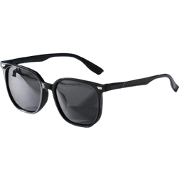 Shein Polarized Sunglasses, Unisex Retro Square Black Fashion Eyewear, Classic Style For Outdoor Sport, Cycling, Travel, Beach, Driving, Fishing, Summer UV Protection For Summer Beach Vacation,Outdoor,Travel
