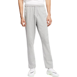 Nike Sportswear Club Fleece Men's Jersey Trousers - Dark Grey Heather/White