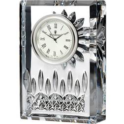 Waterford Lismore Transparent Table Clock 2.9"