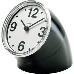 Alessi Cronotime Black Table Clock 7cm