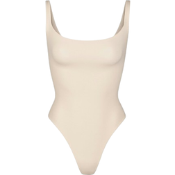 SKIMS Fits Everybody Square Neck Bodysuit - Sand