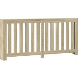 vidaXL Heizkörperverkleidung Sonoma-Eiche 175 x 20 x 82 cm Holzwerkstoff