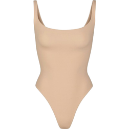SKIMS Fits Everybody Square Neck Bodysuit - Clay