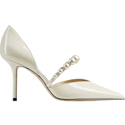 Jimmy Choo Aurelie 85 - Latte/White