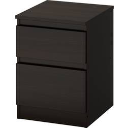IKEA Kullen Black/Brown Kommode 35x49cm