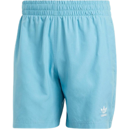 adidas Adicolor Essentials Solid Swim Shorts - Light Blue