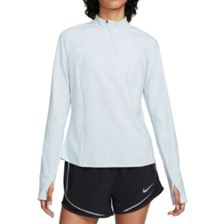 Nike Dri Fit Run Division Midlayer T-shirt Women's - Football Grey/Black