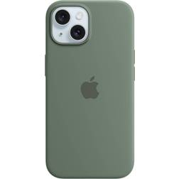Apple Silicone Case with MagSafe for iPhone 15 Cypres
