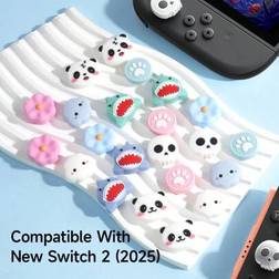 Shein 2pcs Skull Joystick Caps For NS2
