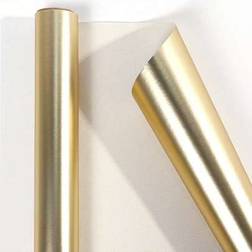 Shein Matte Gold Gift Wrapping Paper