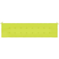 vidaXL Oxford Fabric Stolsdyna Grön (200x50cm)