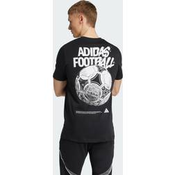adidas Football Tango History Graphic Tee Black M