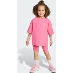 adidas Cycling Shorts and T-shirt Set Barn