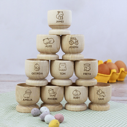 Shein Personalized Wooden With Any Name Egg Cup