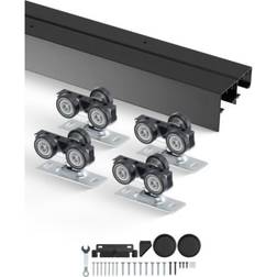 VEVOR Bypass Door Hardware 4ft Track Kit