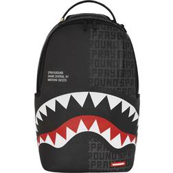 Sprayground Shark Central Split Infinity DLXSV Backpack - Black
