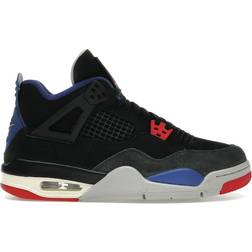 Nike Air Jordan 4 Retro GS - Black/Fire Red/Deep Royal Blue/Dark Smoke Grey/Tech Grey