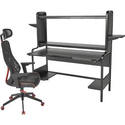 IKEA Fredde Matchspel Gamerbord Stol Sort