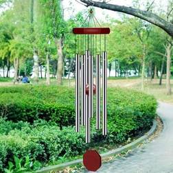 Shein Classic Silver Aluminum Tube Wind Chime Tag