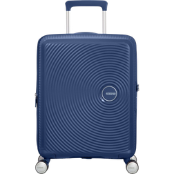 American Tourister Soundbox Spinner Expandable 55cm - Midnight Navy
