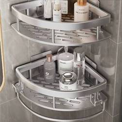 Shein Bathroom Shelf No Drill Wall Corner
