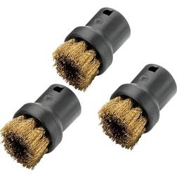 Kärcher Round Brush Kit with Brass Bristles 3pcs Black