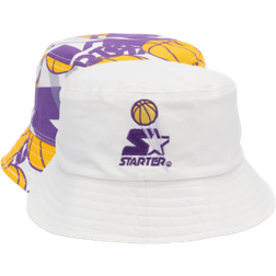Starter Reversible Airball Bucket Hat - White