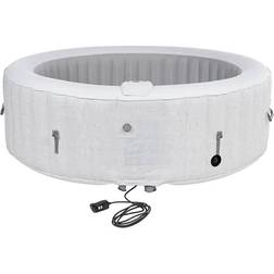 Home Deluxe Aufblasbarer Whirlpool Splash - Concrete